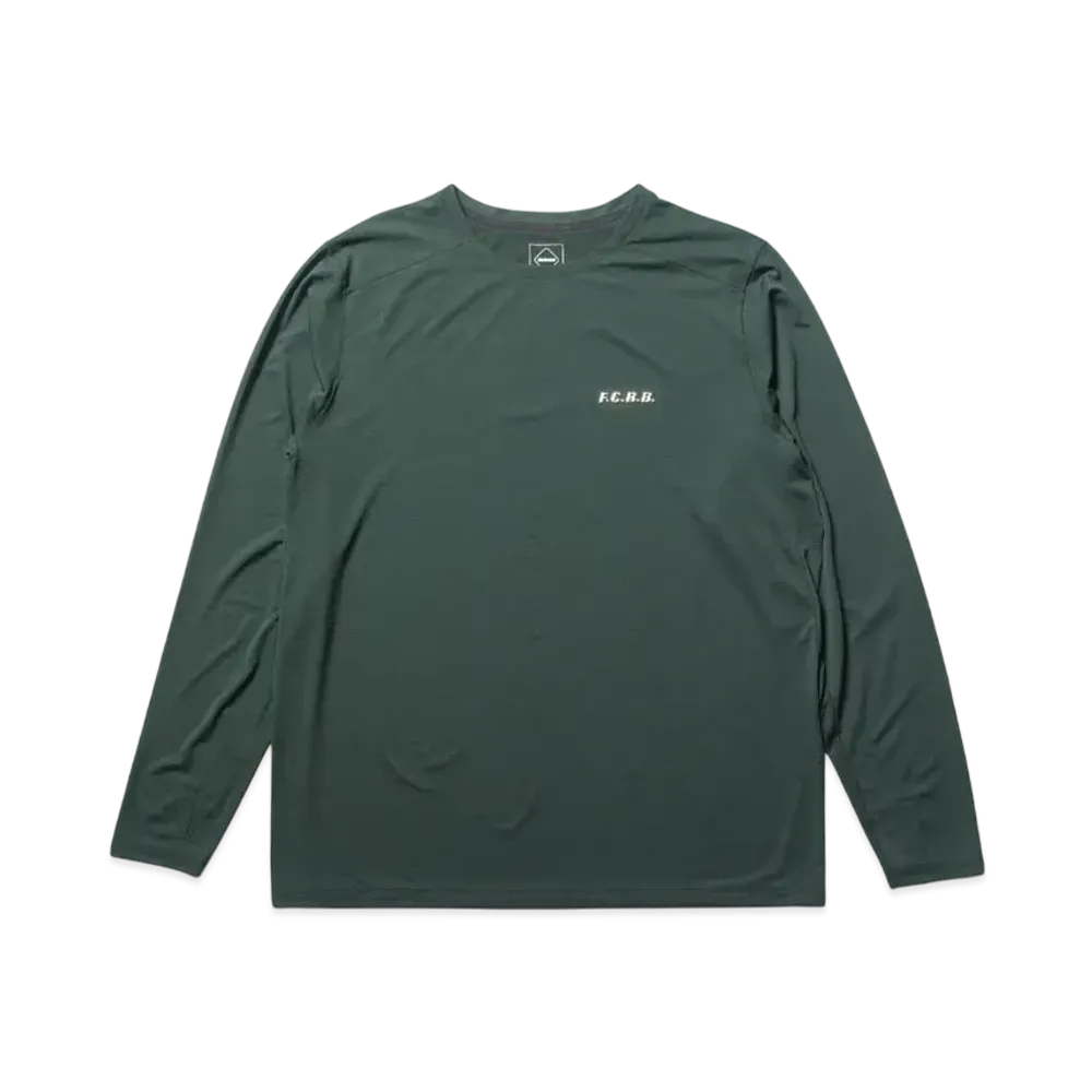 F.C.Real Bristol Tech L/S Trail Top "Green"