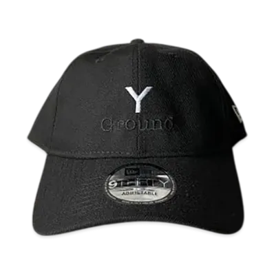 Yohji Yamamoto x Newera 9Thirty GY Logo "Black"