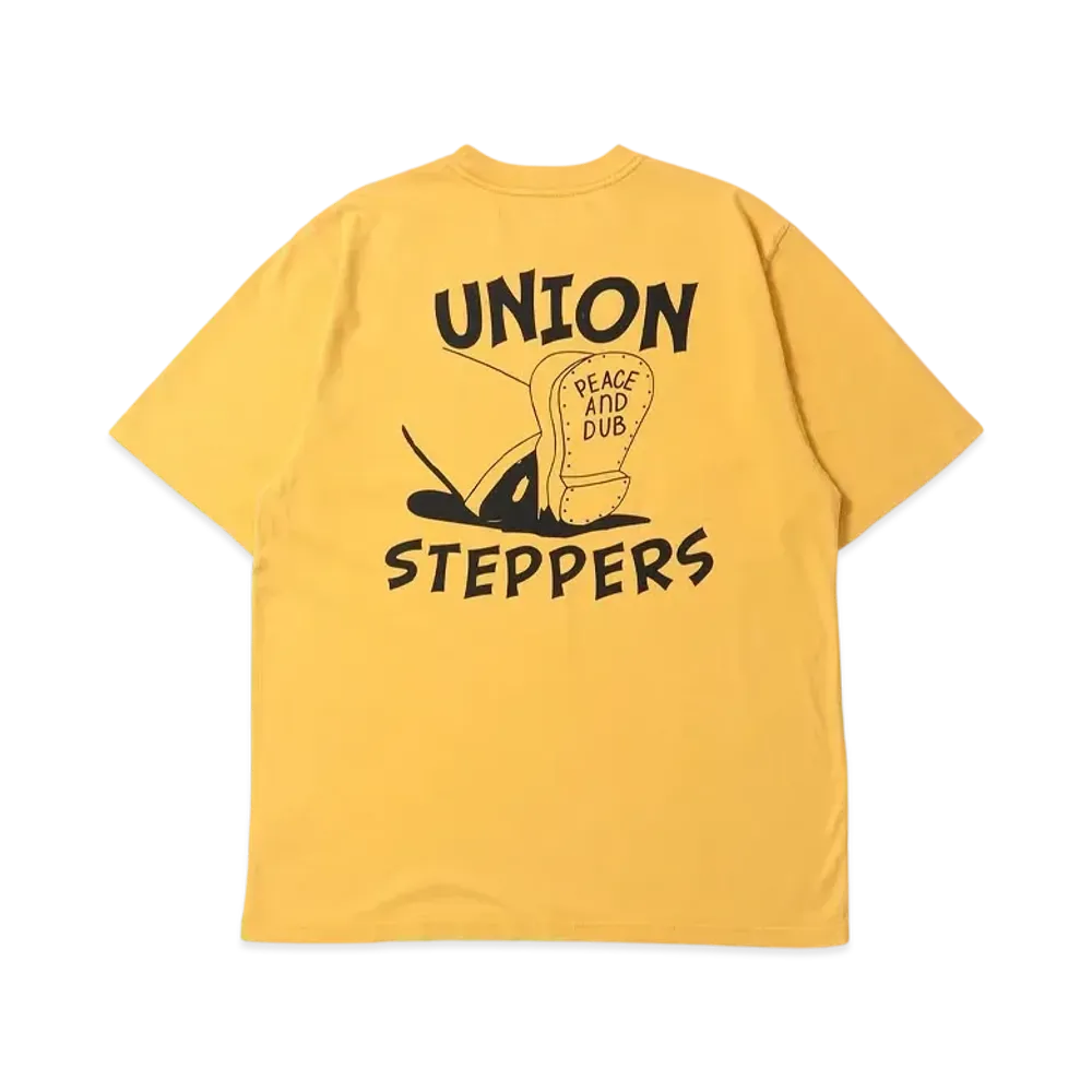 UNION Peace Dub Tee "Pale Yellow Pigment"