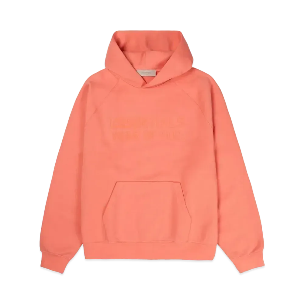 FEAR OF GOD ESSENTIALS Hoodie "Coral"