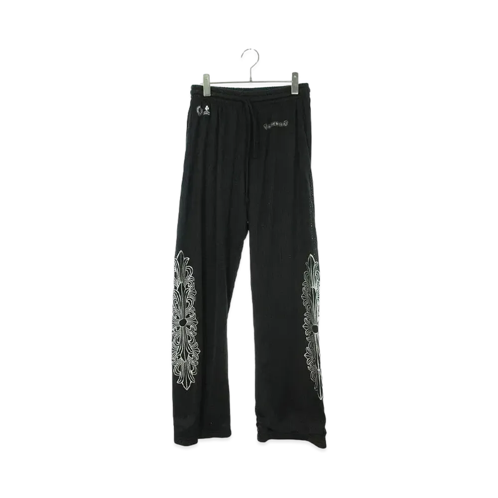 Chrome Hearts Mesh Varsity Shorts Long Pants "Black"