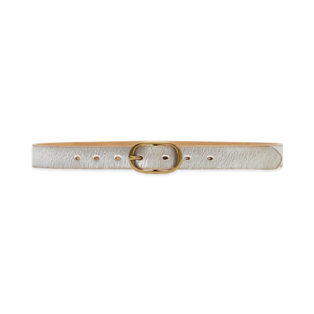 Levi's Leather Belt "Silver"