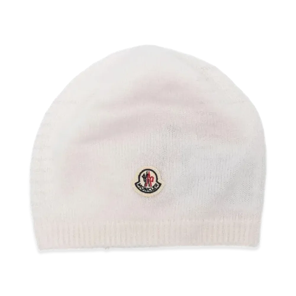 MONCLER Kids Beanie "White"