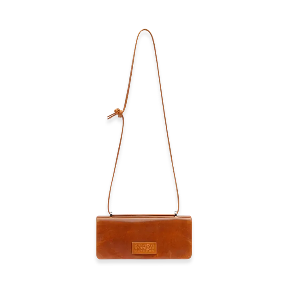 MM6 Maison Margiela Numeric Shoulder Bag "Brown"