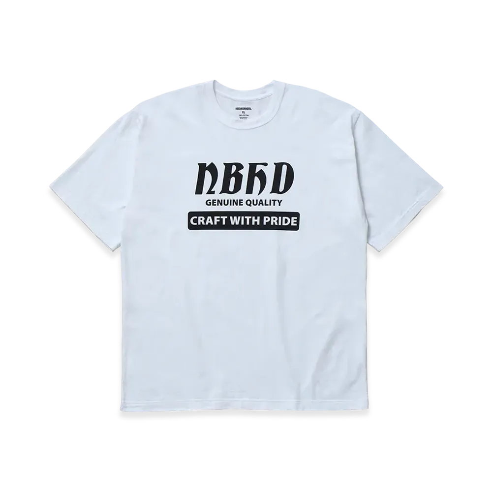 NEIGHBORHOOD NH. Tee SS-4 "White"