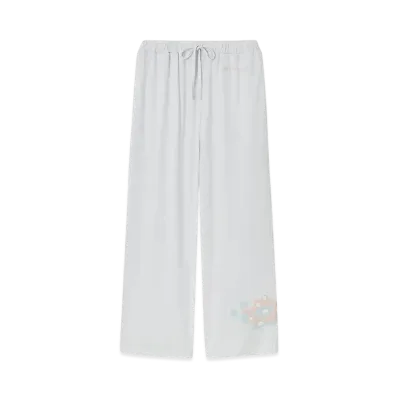 GELATO PIQUE x Expo 2025 Osaka MYAKU-MYAKU One Point Long Pants "Light Blue"