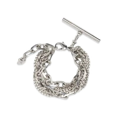 Alexander McQUEEN Sling Bracelet "Palladium"