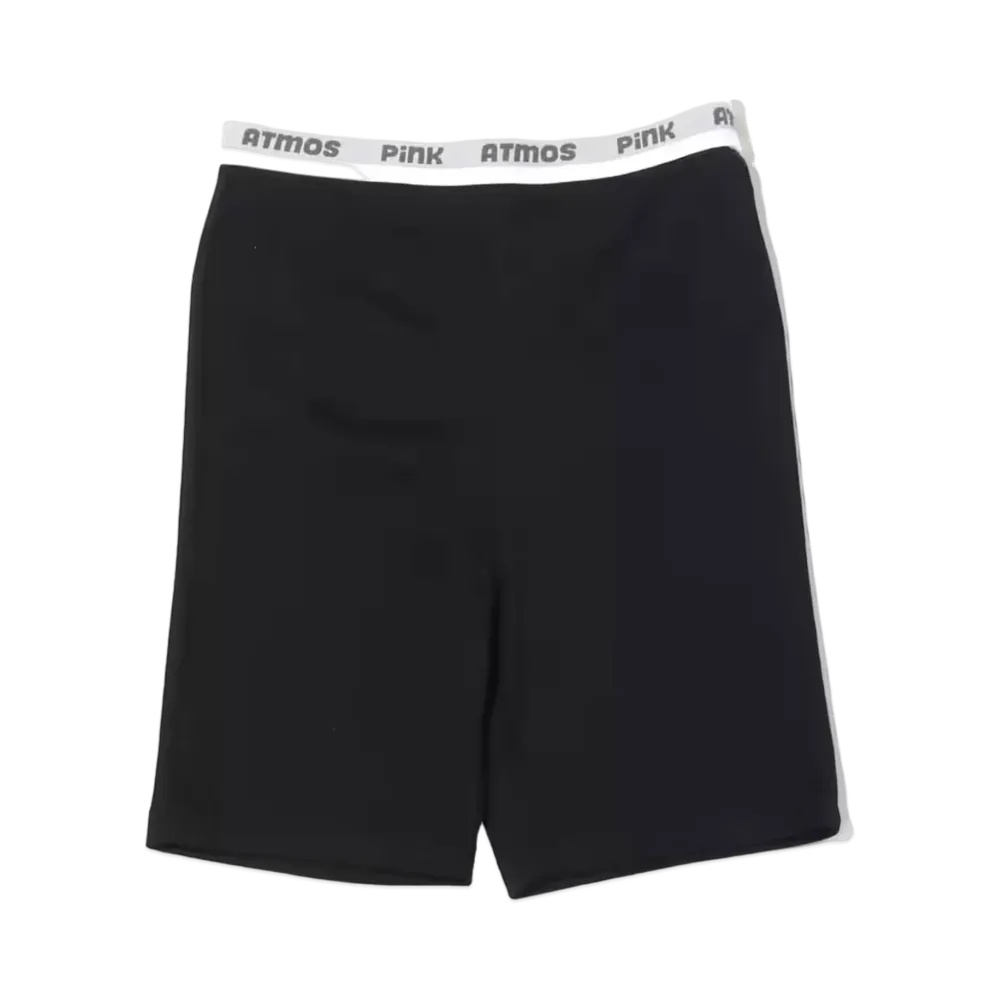 atmos pink Basic Biker Pants "Black"