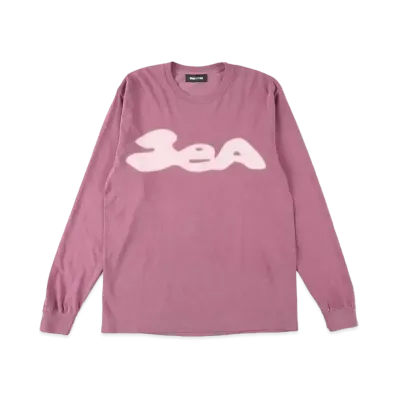 WIND AND SEA Heptagon Logo L/S Tee "Purple"