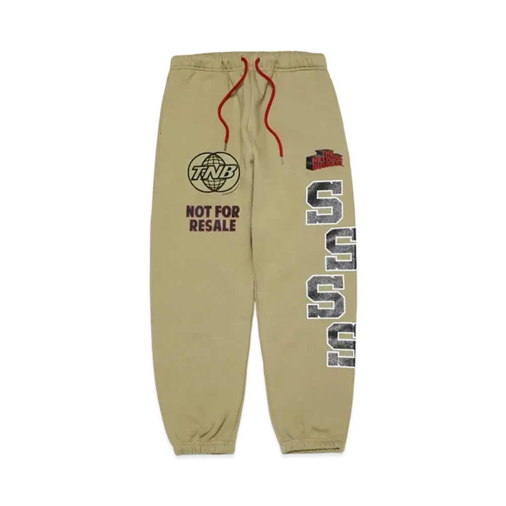 THE NETWORK BUSINESS Sweat Pants "Beige" TNBP001-0108