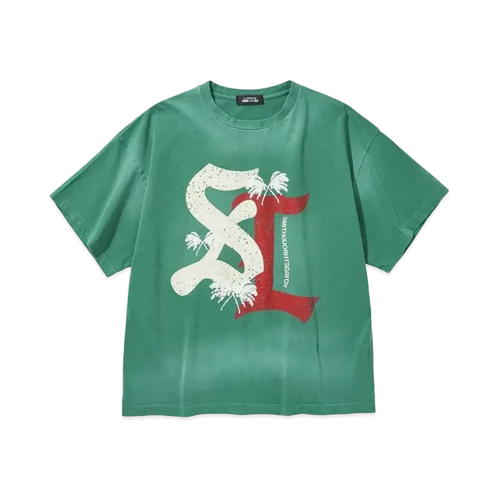 WIND AND SEA x LIBERE Logo Tee "Green"