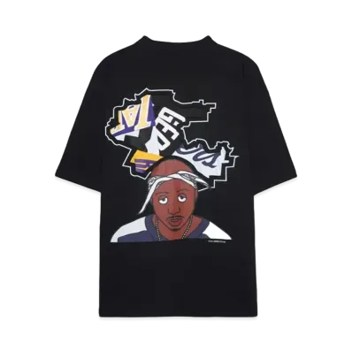 RISA x CIVIATELIER LOS ANGELES MAKAVELI TEE -008/010- "BLACK"