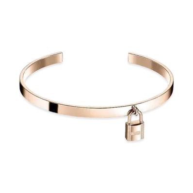 Hermes Kelly Clochette Bracelet PM "Pink Gold"