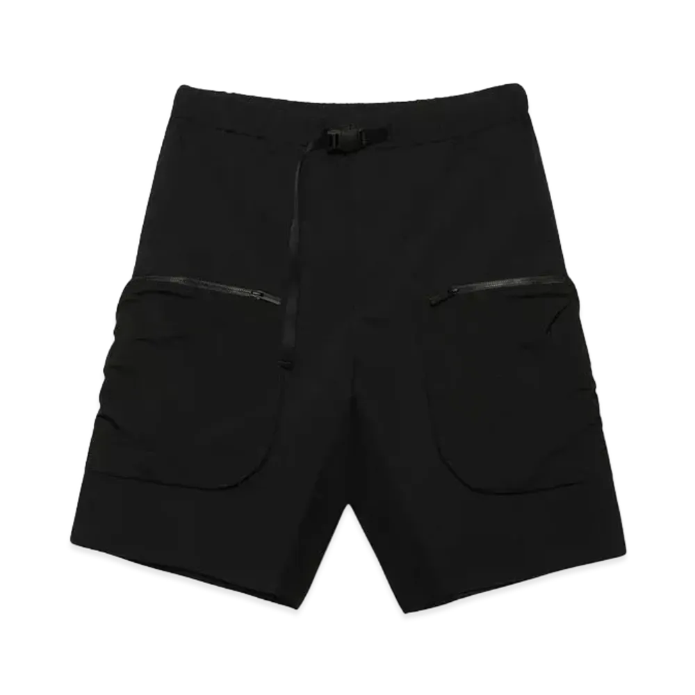 White Mountaineering POLYESTER TAFFETA EASY SHORT PANTS "BLACK"