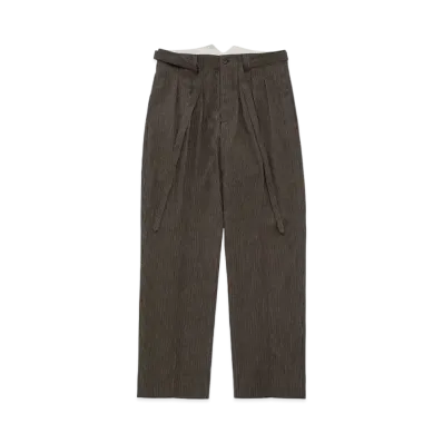 visvim Hakama Pants Santome "Charcoar"