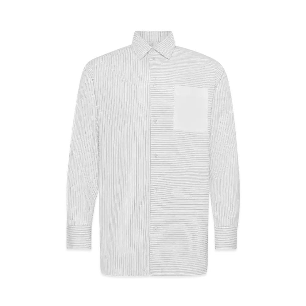 JW ANDERSON Contrast Patch Pocket Shirt "White"