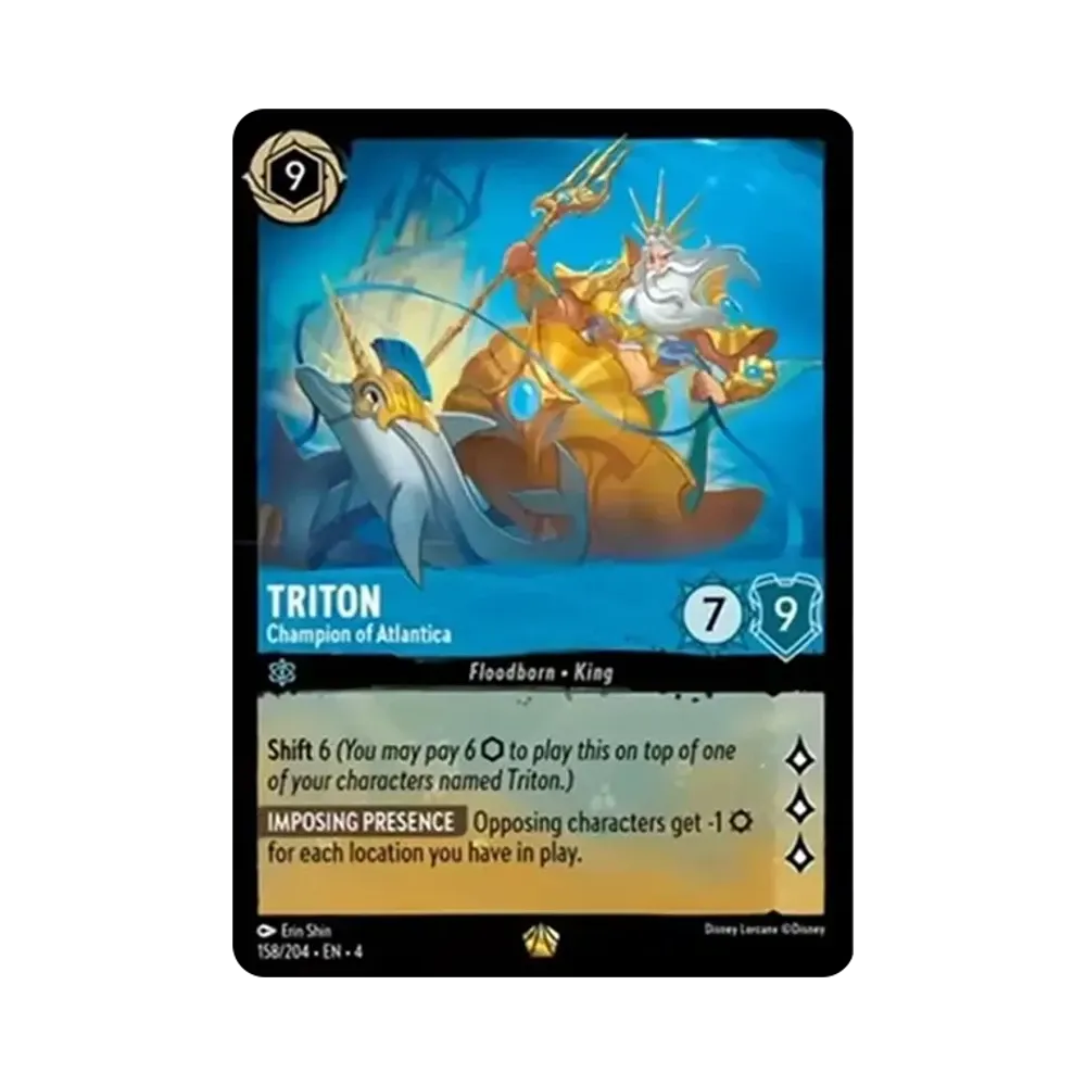 トリトン - アトランティカのチャンピオン L [158/204 EN-4](アースラズ リターン)【英語版】