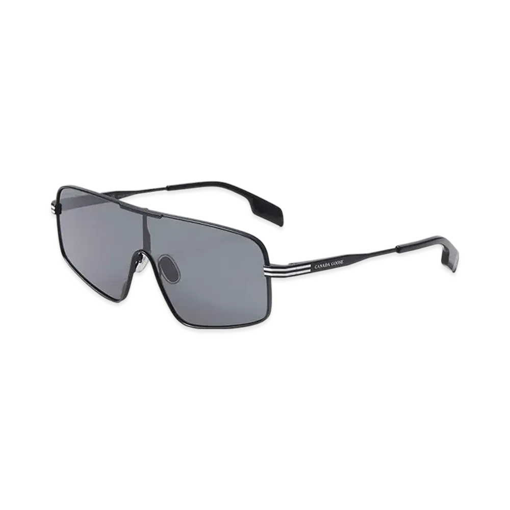 CANADA GOOSE Rainier Sunglasses "MatteBlack/DarkGrey"