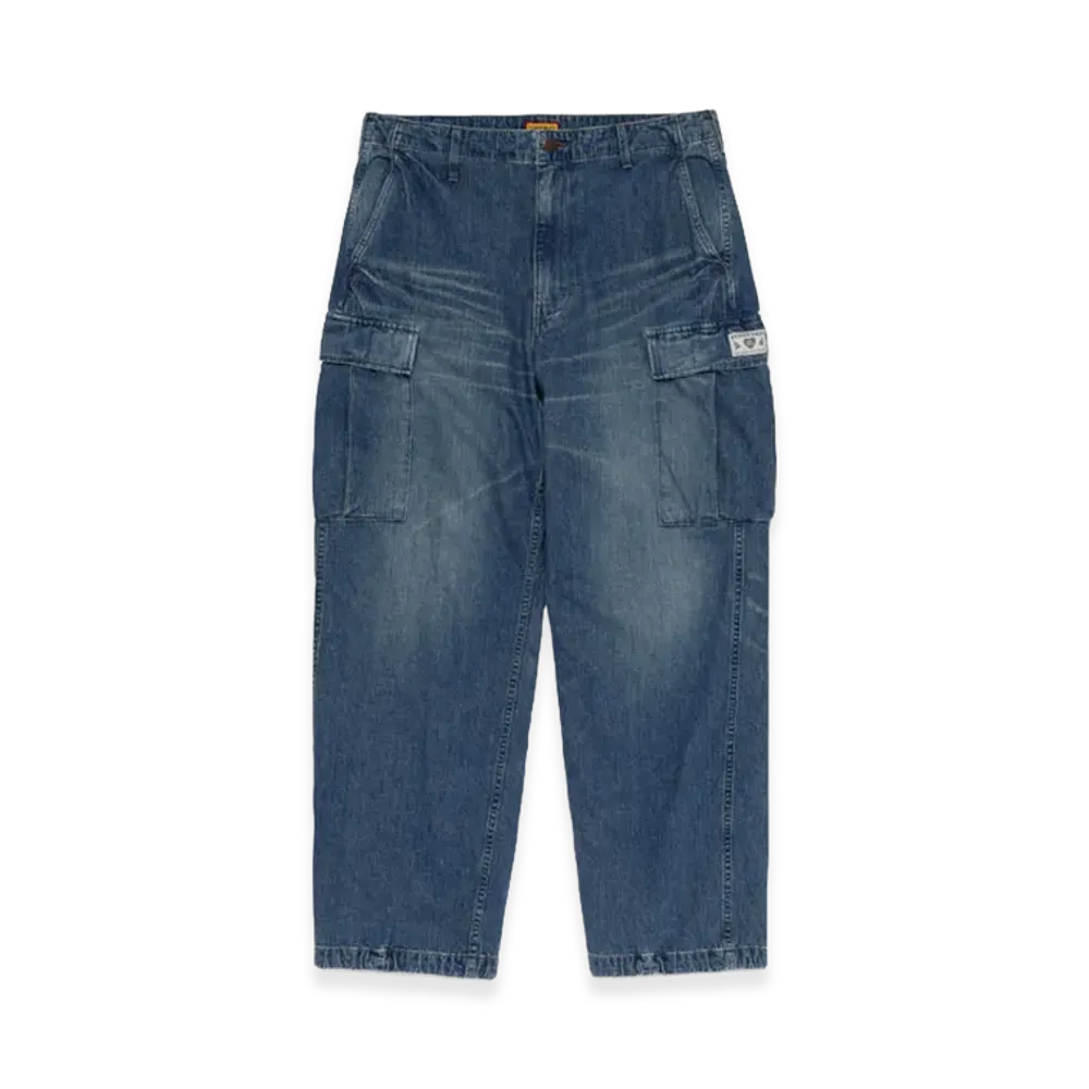 HUMAN MADE Denim Cargo Pants "Indigo"