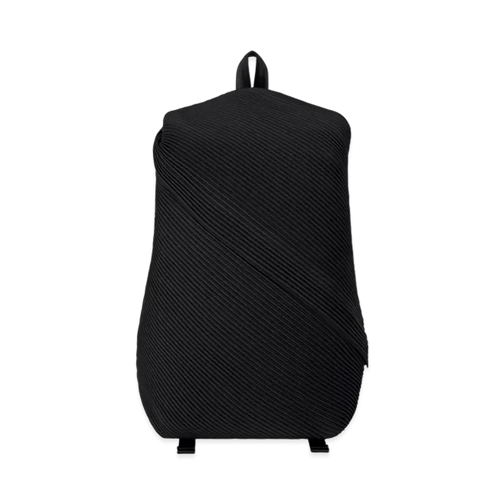 PLEATS PLEASE ISSEY MIYAKE Bias Pleats Backpack "Black"