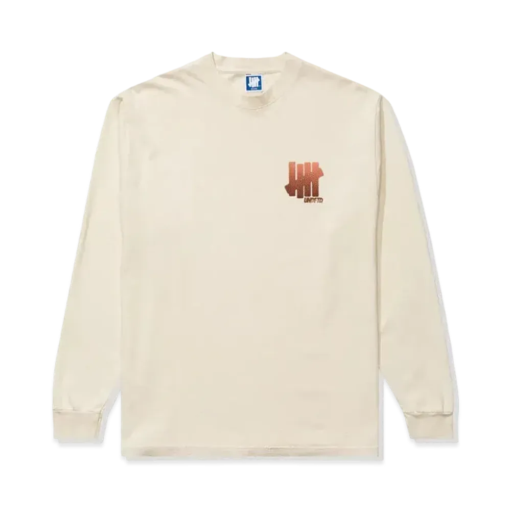 UNDEFEATED Pig Skin Icon L/S Tee "Beige"