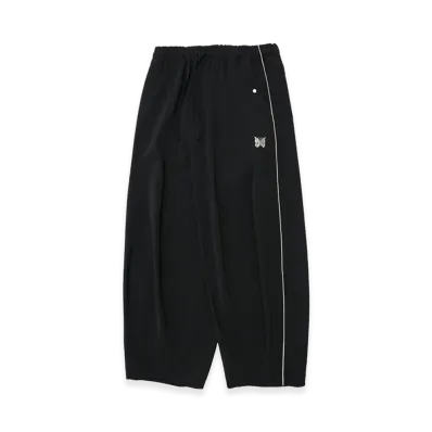 NEEDLES x STUDIOUS Piping Cowboy H.D. Pant-Poly Double Cloth "Black"