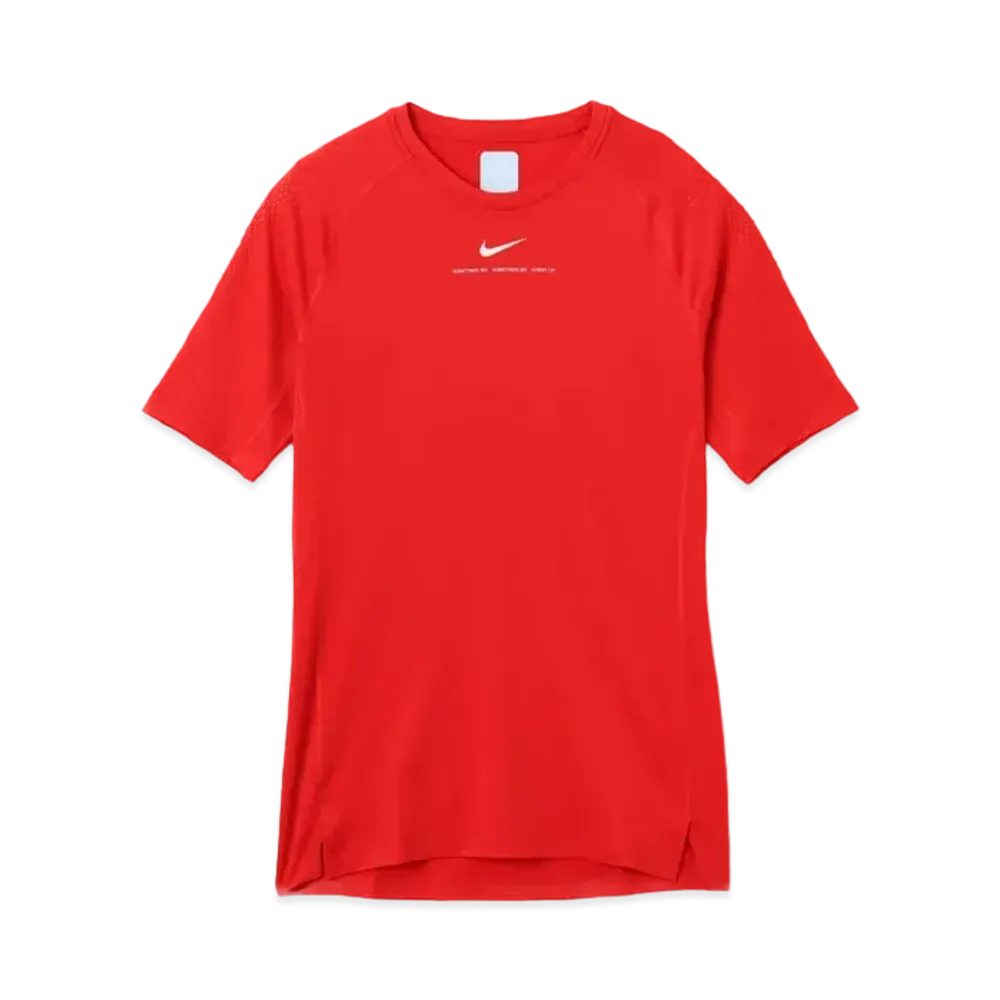 Nike NOCTA Men's Short Sleeve Inner Basketball Top "Red"
