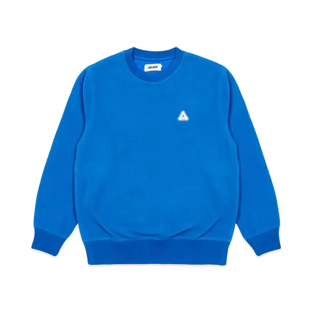 PALACE POLAR FLEECE SOFAR CREW "Classic Blue"