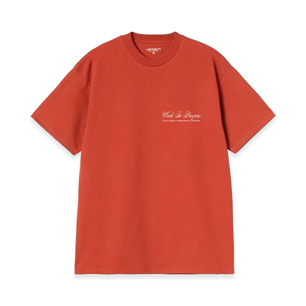 Carhartt WIP S/S Cloud Heart T-Shirt "Oxide Red"