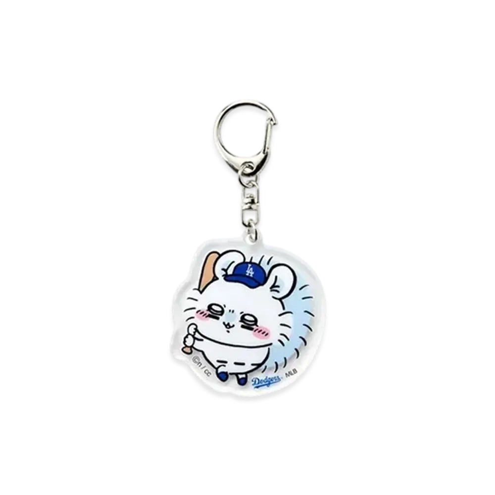 MLB x Chiikawa Tokyo Series Acrylic Key Holder Momonga "Multi"