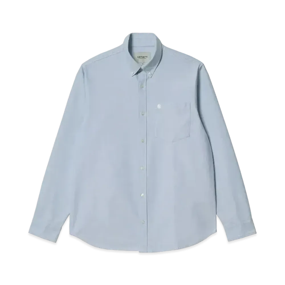 Carhartt L/S C-Logo Shirt "Bleach/White"