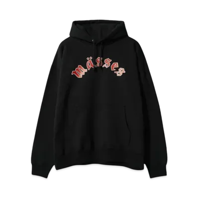 MASSES SWEAT HOODED METAL "BLACK"