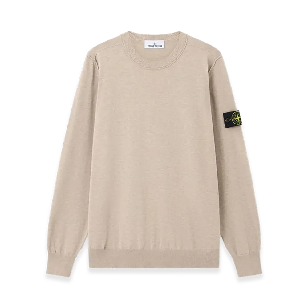 Stone Island Soft Organic Cotton Jersey "Beige"