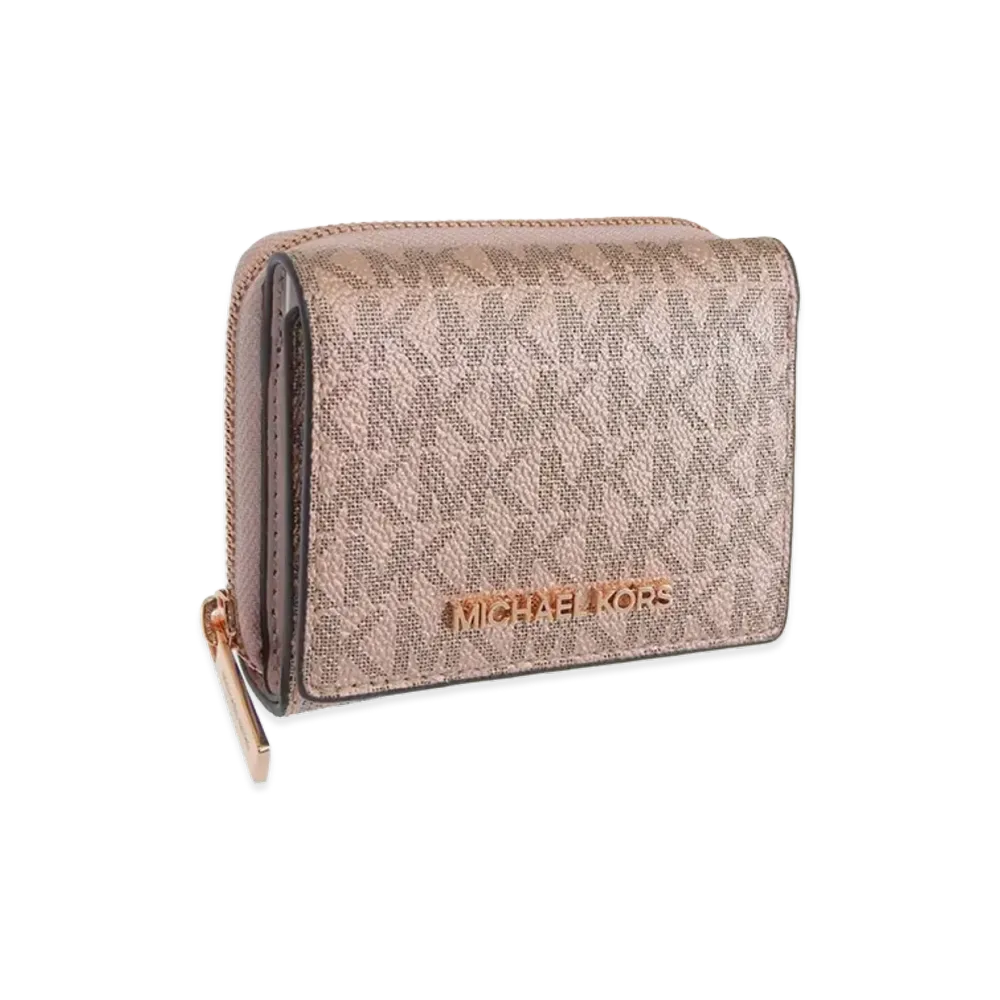 MICHAEL KORS Women's Trifold Wallet "Pink Multi"