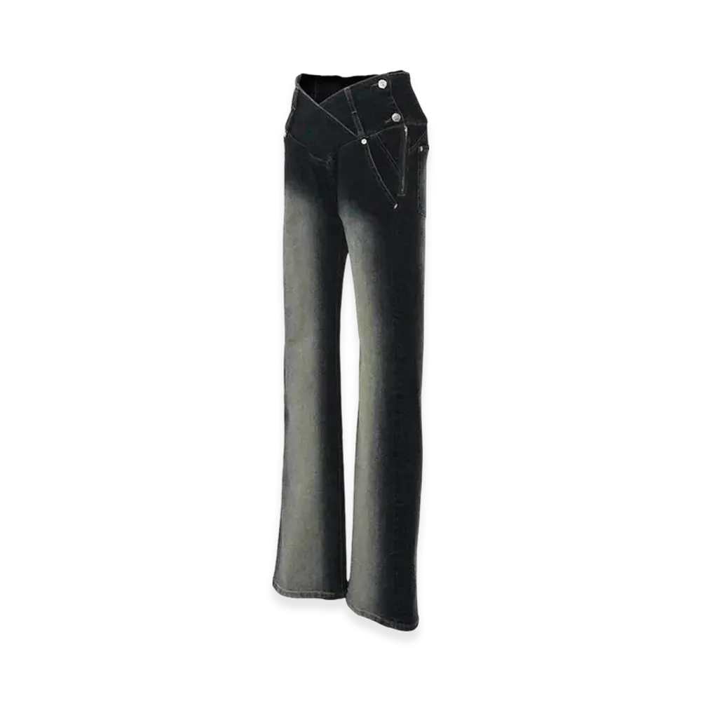 THEREDTHREAD S V-Shape Denim 1 "Blue"