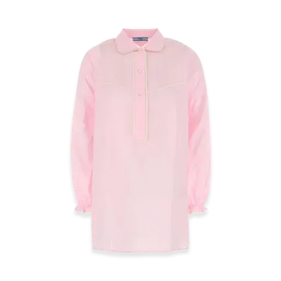 PRADA Women's Cotton Blouse "Pink"