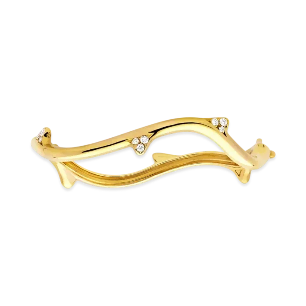 Dior Bois de Rose Bracelet "Yellow Gold/Diamond"