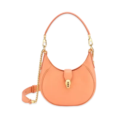 BVLGARI Serpenti Ellipse Crossbody Bag "Orange"