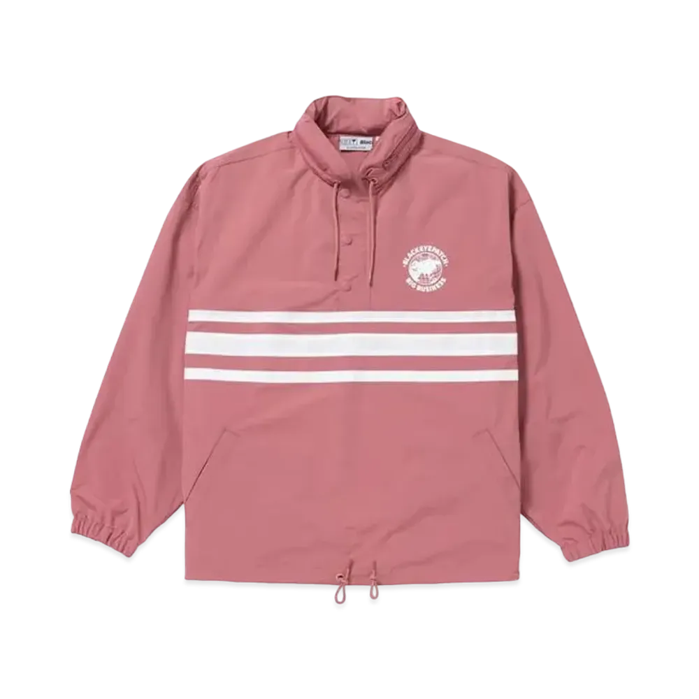 BlackEyePatch BIG BUSINESS NYLON ANORAK "Pink"