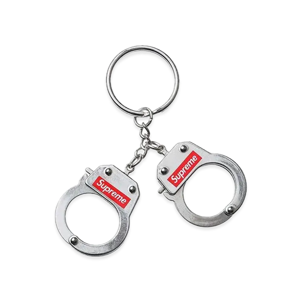 Supreme Handcuffs Keychain "Silver"