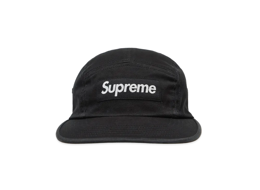 Supreme Washed Chino Twill Camp Cap (26SS) 