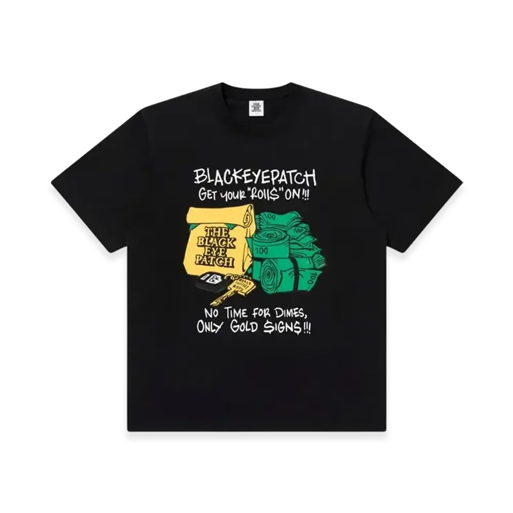 BlackEyePatch Get Your Rolls On Tee "Black"