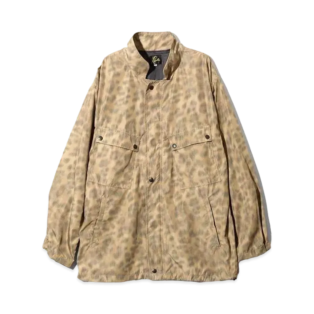 Needles C.P. Jacket - Poly Taffeta / Animal Printed "Beige"