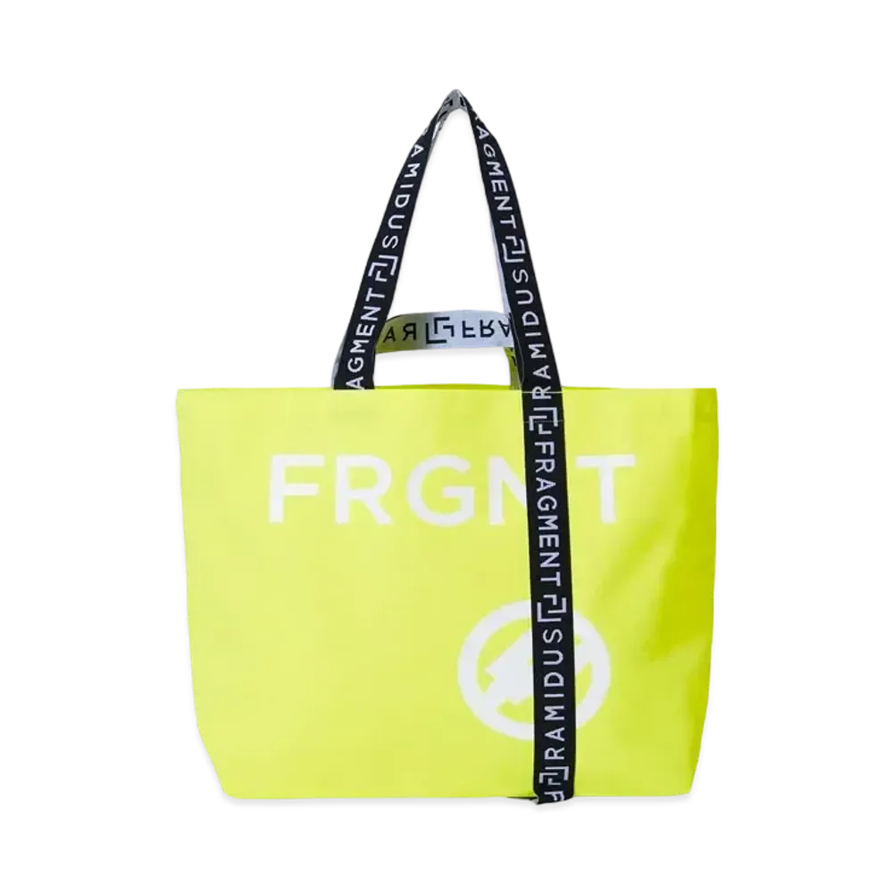 FRAGMENT x RAMIDUS TOTE BAG (L) "Yellow"