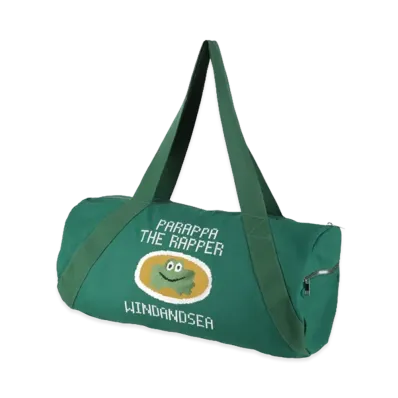 WIND AND SEA x Parappa The Rapper Gym Bag "Green"