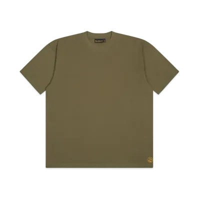 drew house basic ss tee "Midnight Olive"