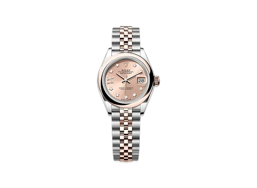 ROLEX Lady-Datejust Oystersteel & Everose Gold "Everose Gold"