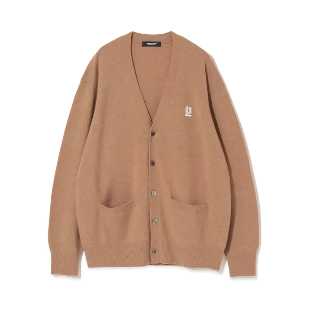 UNDERCOVER Wool Knit Cardigan "Beige"