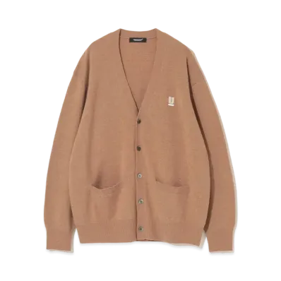 UNDERCOVER Wool Knit Cardigan "Beige"