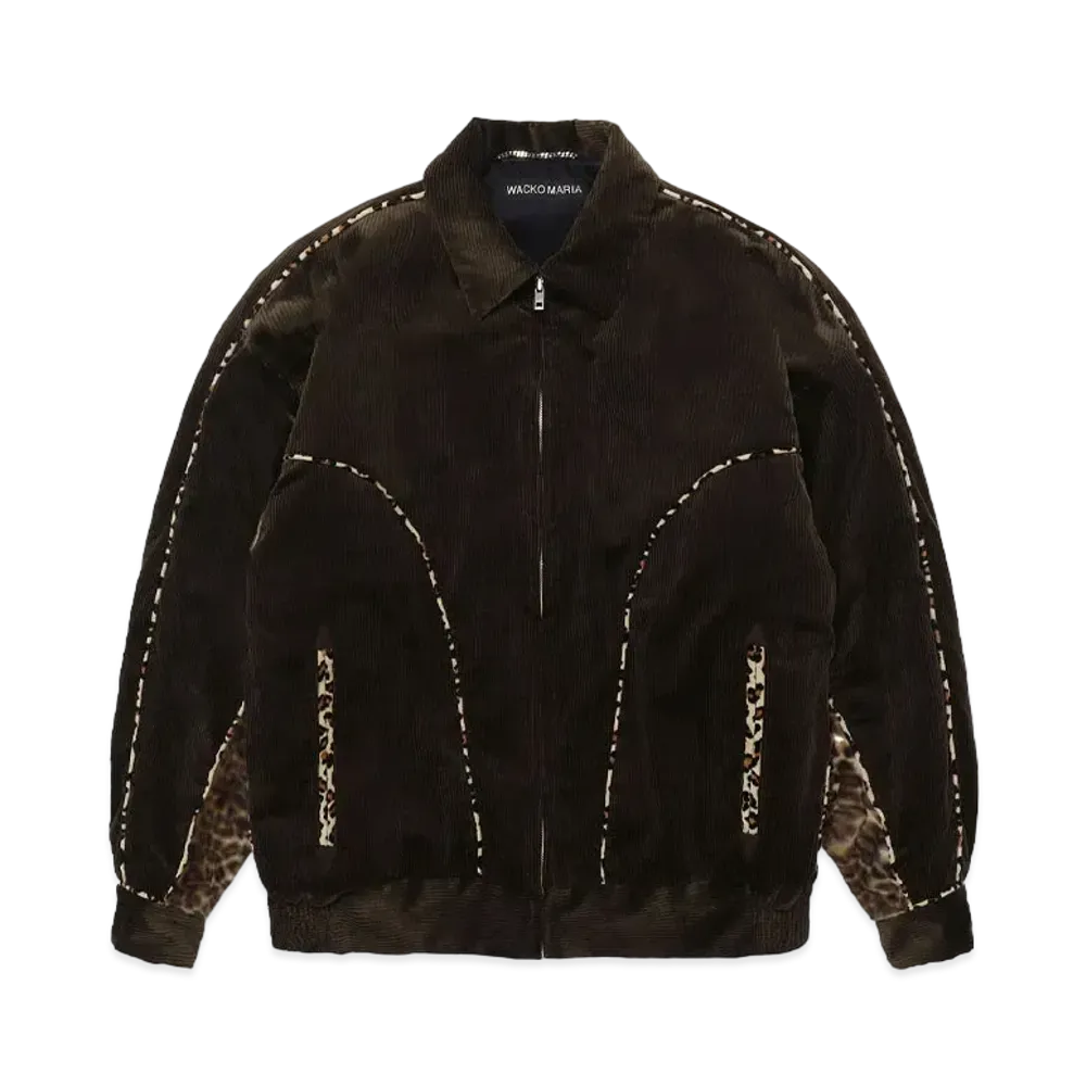 WACKO MARIA Corduroy Western Jacket "Brown"